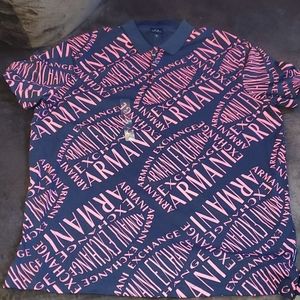 Men's Armani Exchange polo shirt